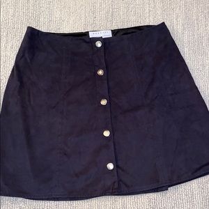 Kendall & Kylie black skirt